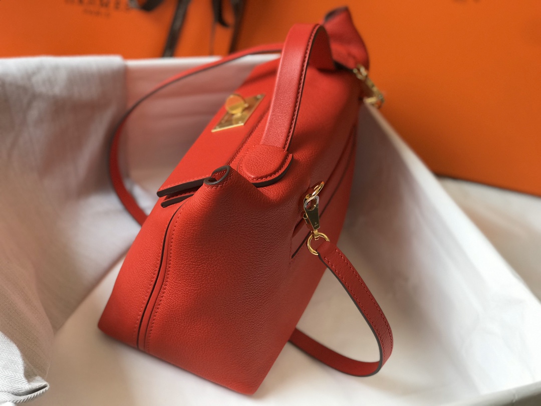 Hermes kelly 2424 Mini Touch Evercolor and Swift 37 Gold GHW