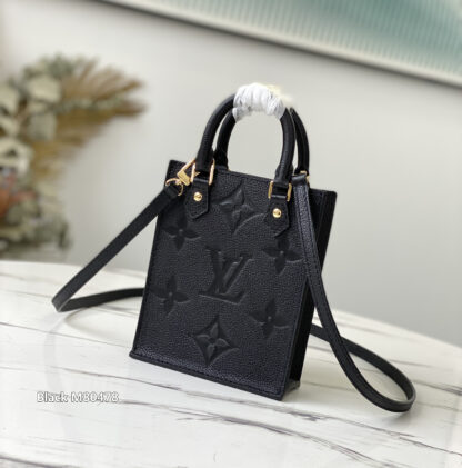 Louis Vuitton PETIT SAC PLAT BAG Black M80478