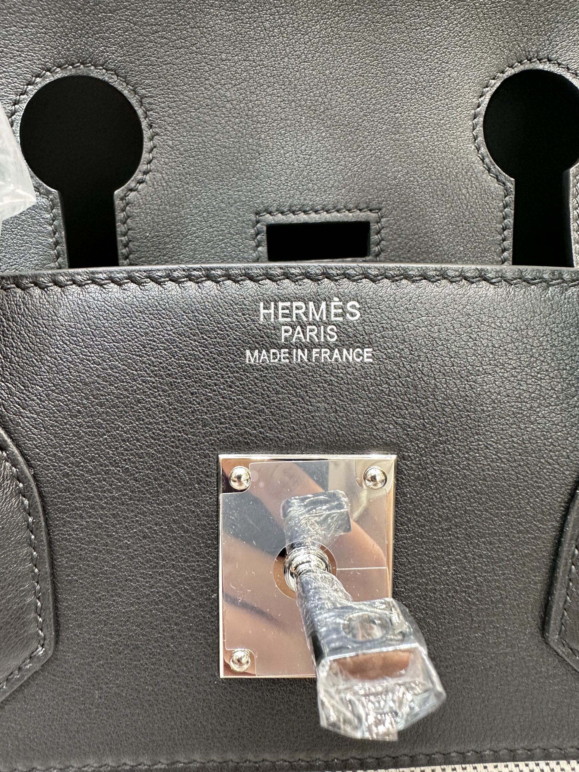 Hermes Birkin Cargo Hac Birkin 40 Limited Edition Black Bag